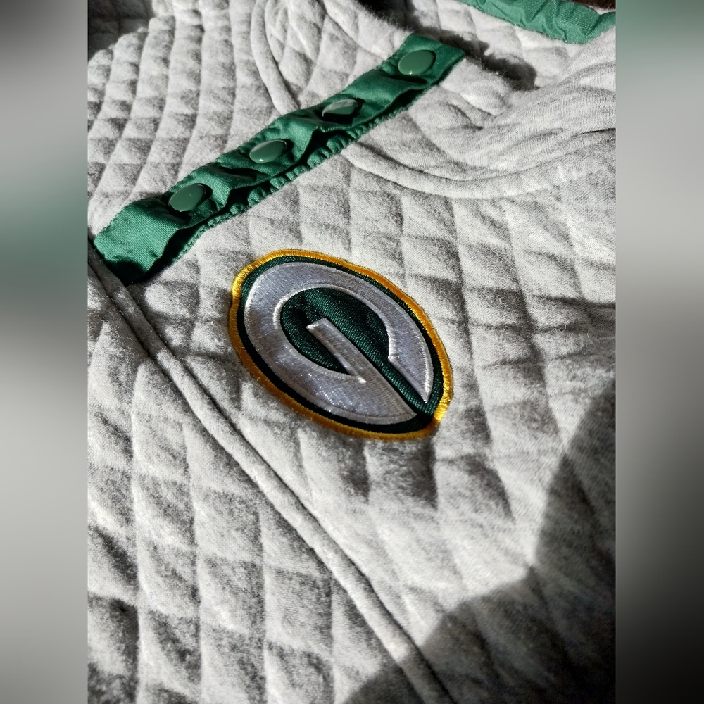 Green Bay Packers Quilted Sweater